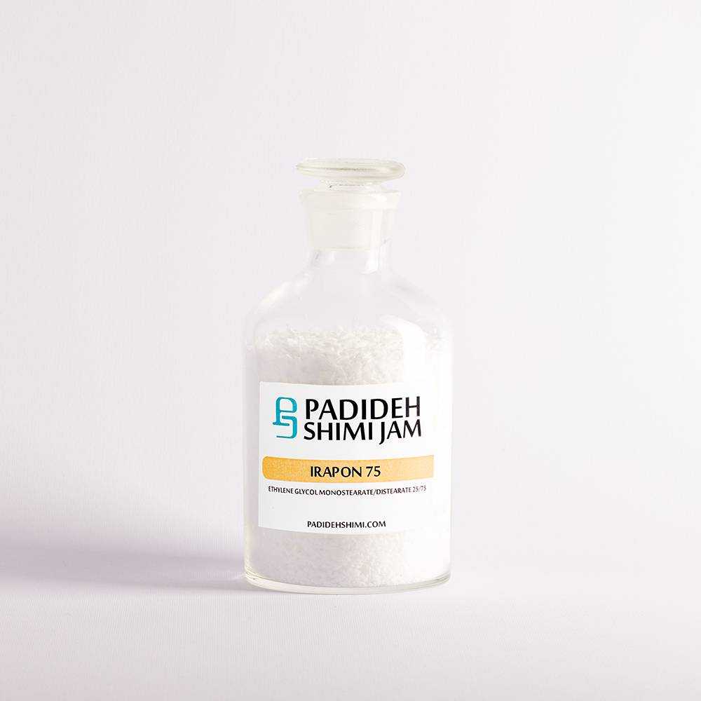 اتیلن گلیکول دی استئارات 75%، اتیلن گلیکول مونو استئارات 25% (ایراپون 75)