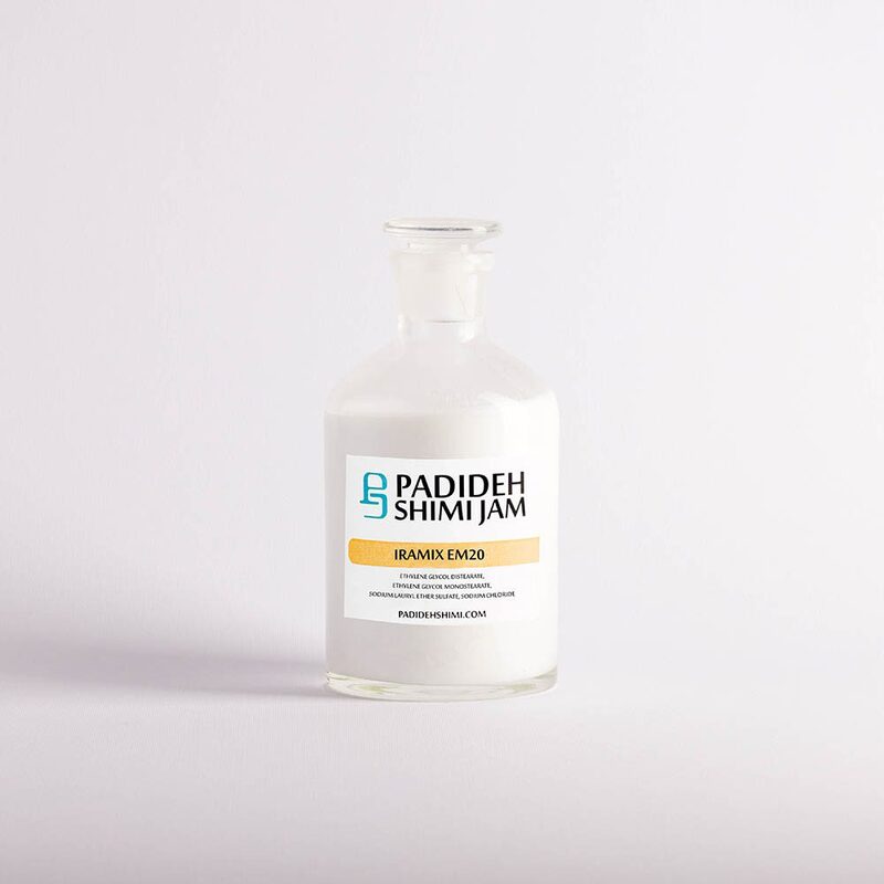 Ethylene Glycol Distearate 20%, Ethylene Glycol Monostearate, Sodium Lauryl Ether Sulfate, Sodium Chloride (IRAMIX EM20)
